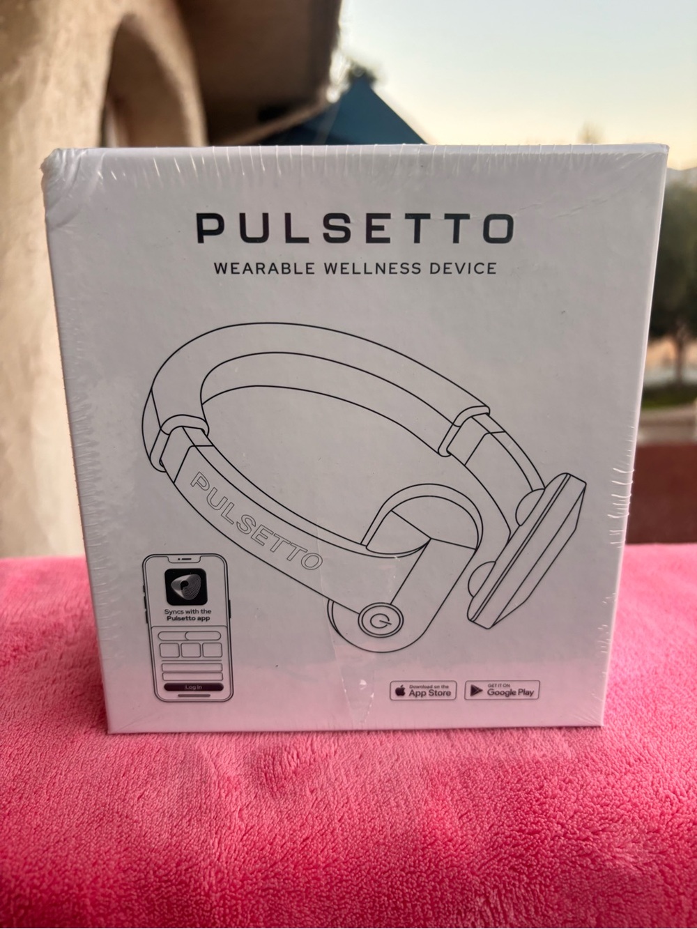 Pulsetto Wearable Wellness Device Vagus Nerve Stimulator Sealed